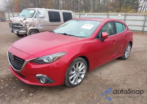 2015 Mazda Mazda3 S Grand Touring z USA, uszkodzony, nr VIN JM1BM1M37F1236834